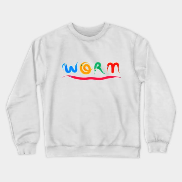 WORM Crewneck Sweatshirt by le_onionboi